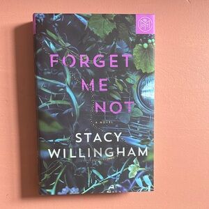 'Forget Me Not' Novel - Green and Purple Cover